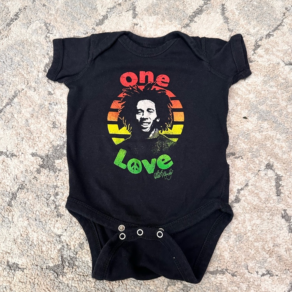 Bob Marley baby onesie 🪇
